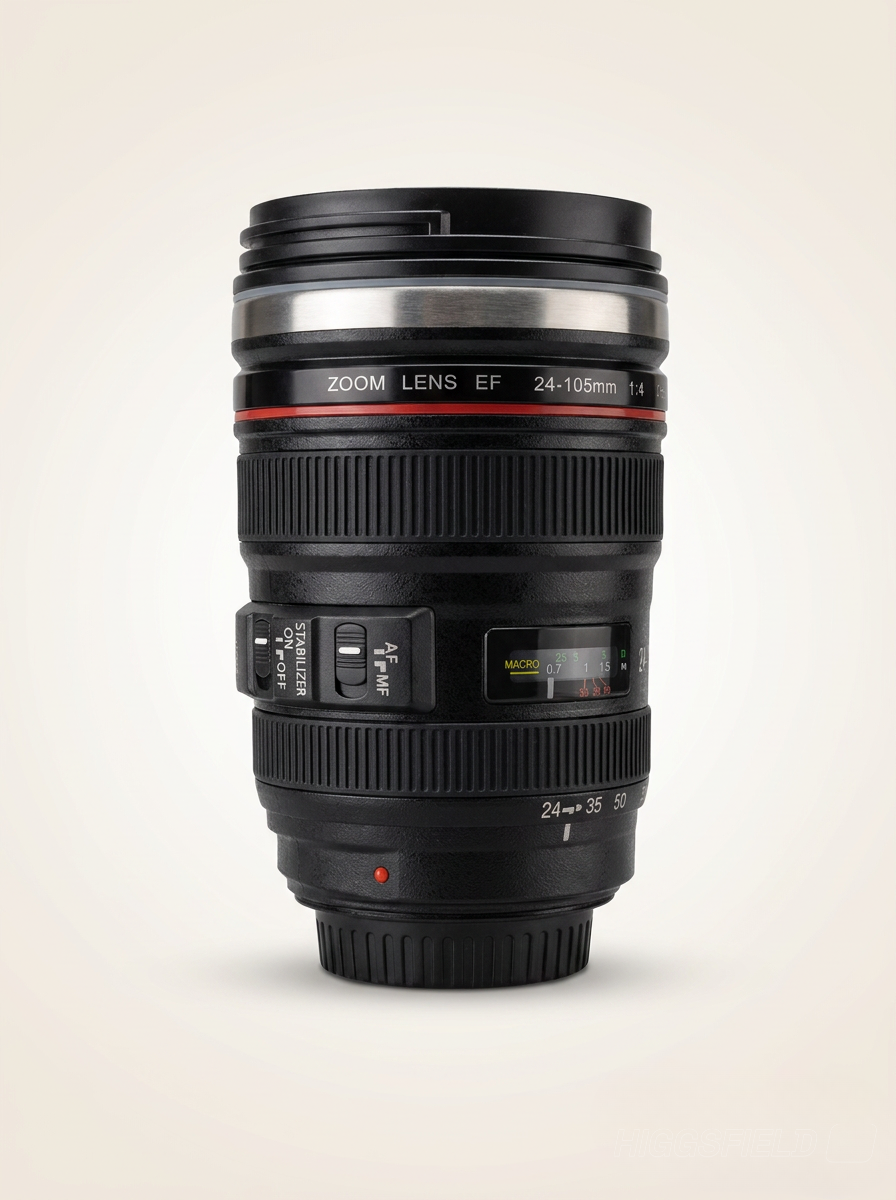 Camera Lens Coffee Mug
