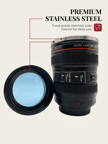 Camera Lens Coffee Mug