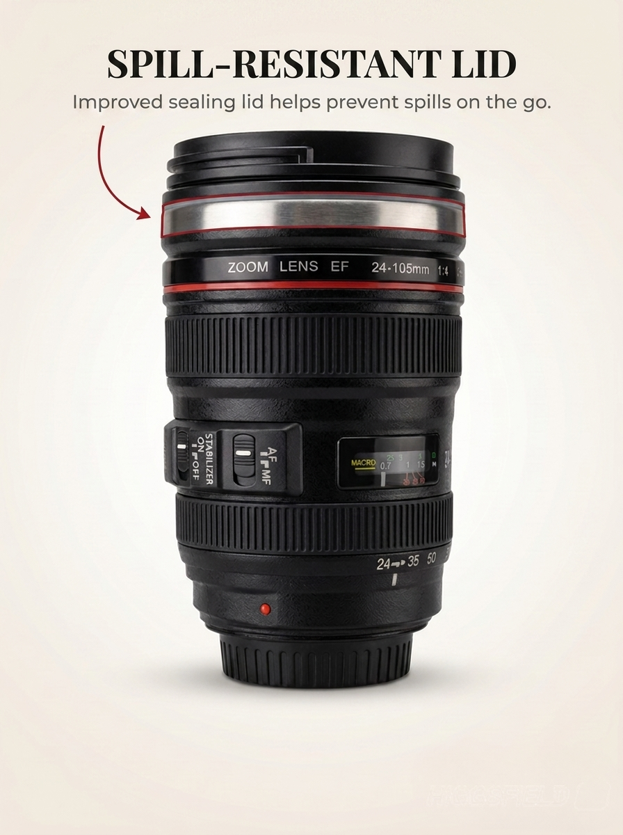 Camera Lens Coffee Mug