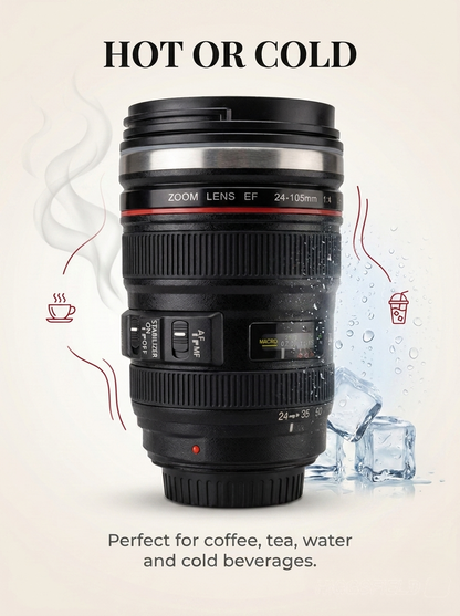 Camera Lens Coffee Mug